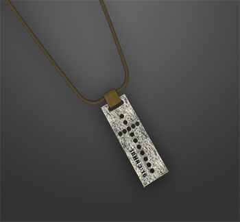 Stamp Tag Necklace