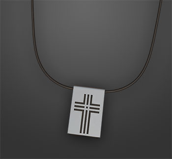 Cross Box Necklace